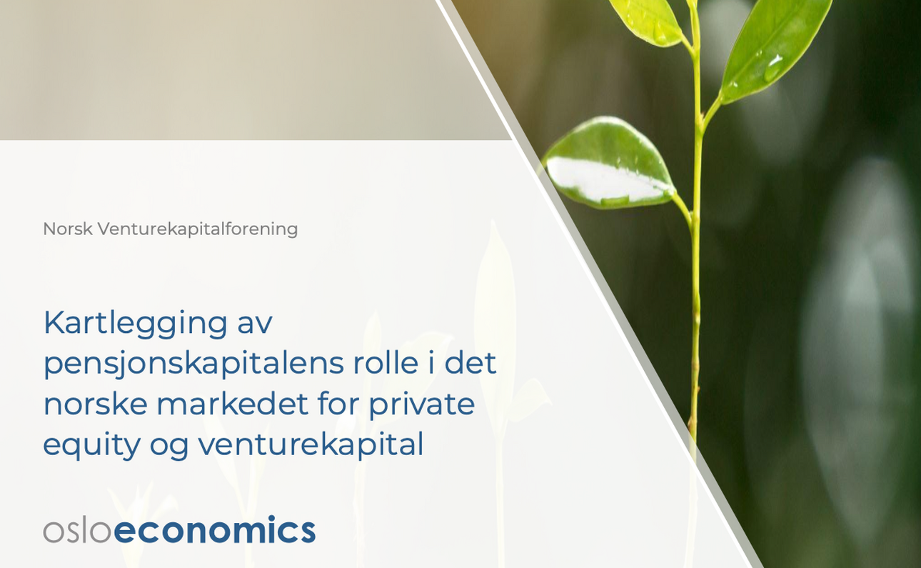 Norsk pensjonskapital investerer mindre i oppstarts- og vekstselskaper enn i nabolandene